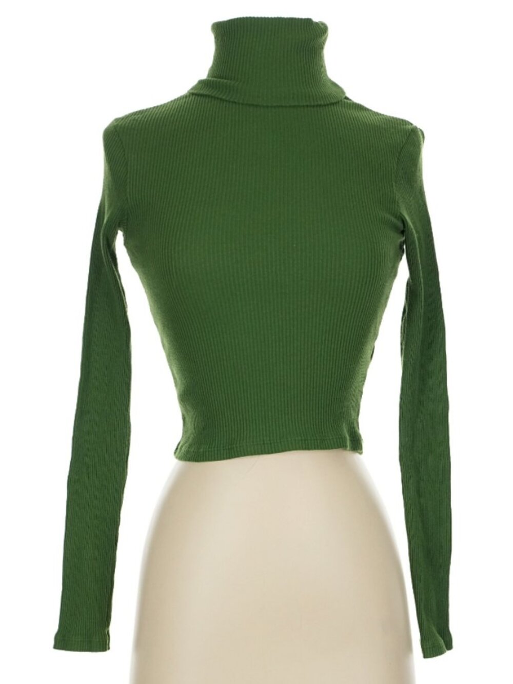 Topshop Turtleneck. Kelly Green. EUC